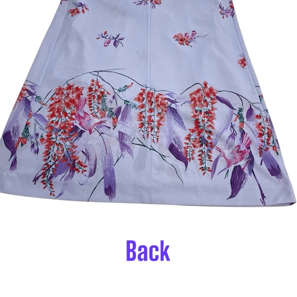 Tropicana Originals Maxi Dress Hawaiian Muumuu Floral Birds Vintage Luau 70s - Picture 5 of 15